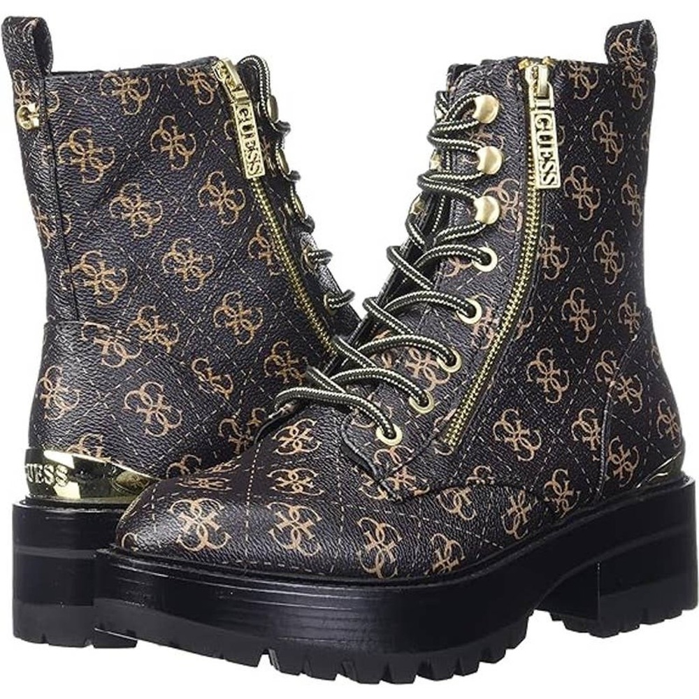 GUESS Women's Fearne Combat Boot
